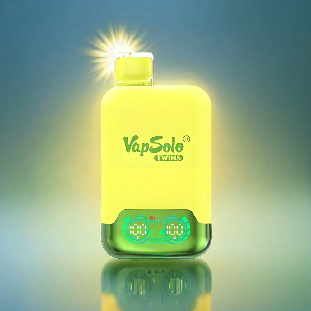 Vapsolo Twins 20000 Puffs France Grosiste - Ananas Noix de Coco & Pastèque Glacée