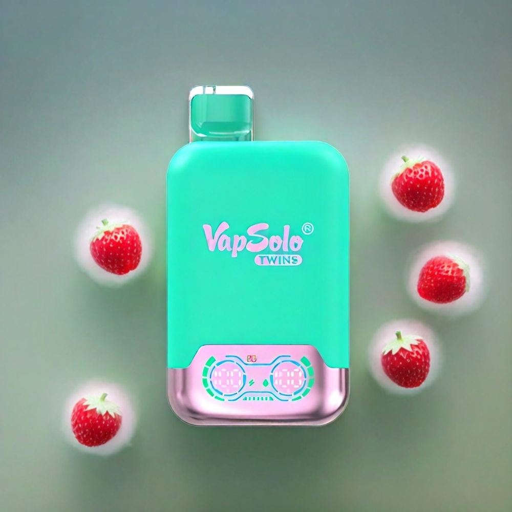 Vapsolo Twins 20000 Puffs France Grosiste - Triple Melon & Pastèque Framboise (40 ml, 20 mg / ml, 50 mg / ml, type-C)