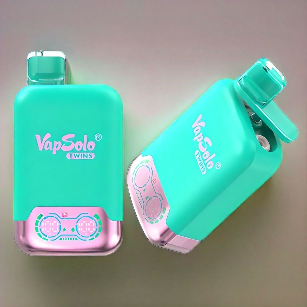 Vapsolo Twins 20000 Puffs France Grosiste - Triple Melon & Pastèque Framboise (40 ml, 20 mg / ml, 50 mg / ml, type-C)