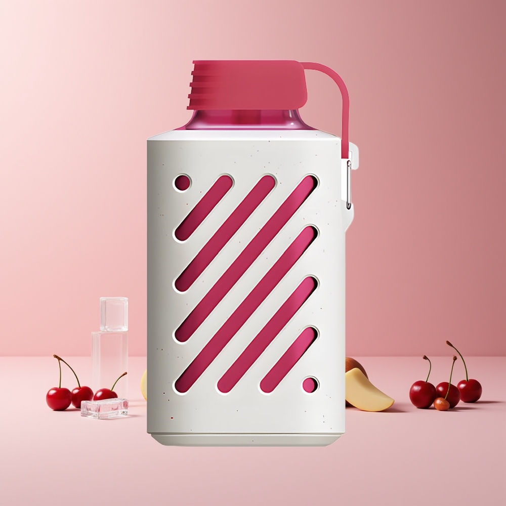 VOZOL GEAR 10000 France Grossiste - 10000 Puffs, 30 Saveurs, Glace Cerise, 20 ml E-liquide, 500mAh Batterie