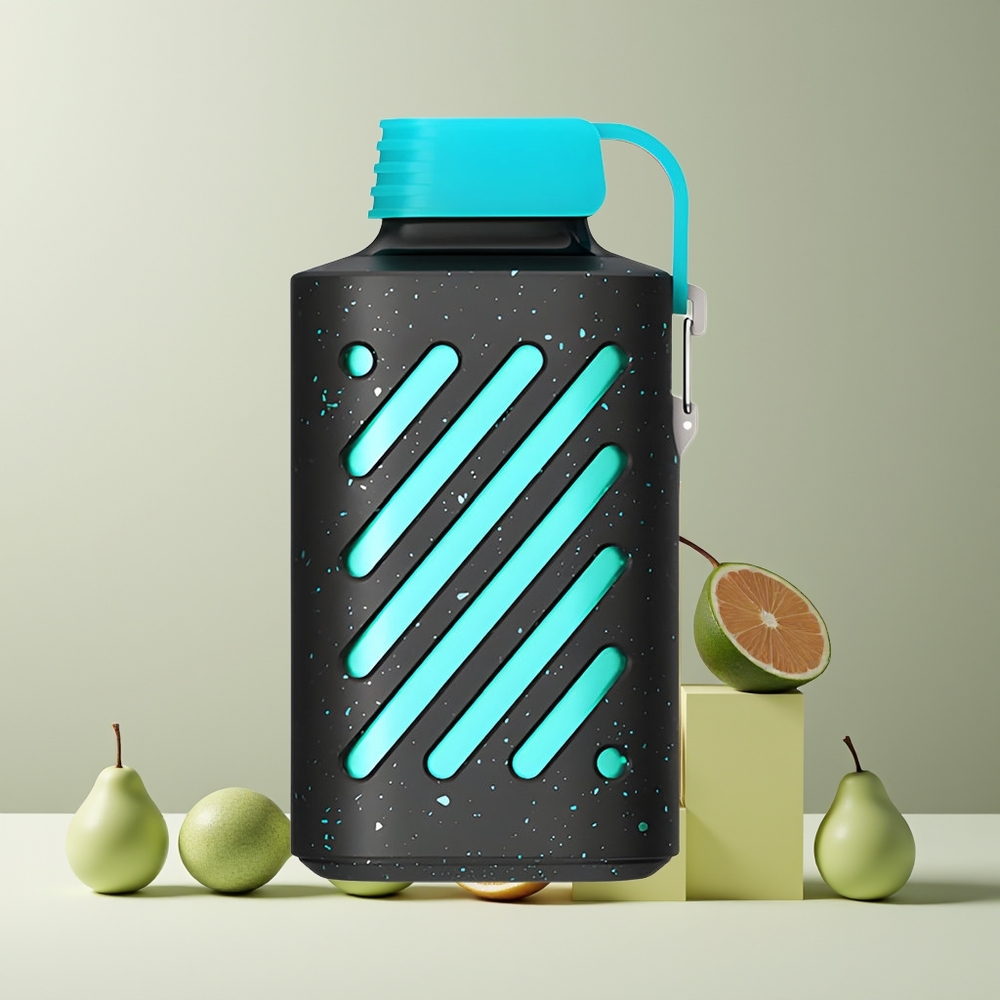VOZOL GEAR 10000 France grossiste - 10000 Puffs, 30 Saveurs, 20 ml E-liquide, 500mAh Batterie, Rafraîchissement Vert (Green Blast)