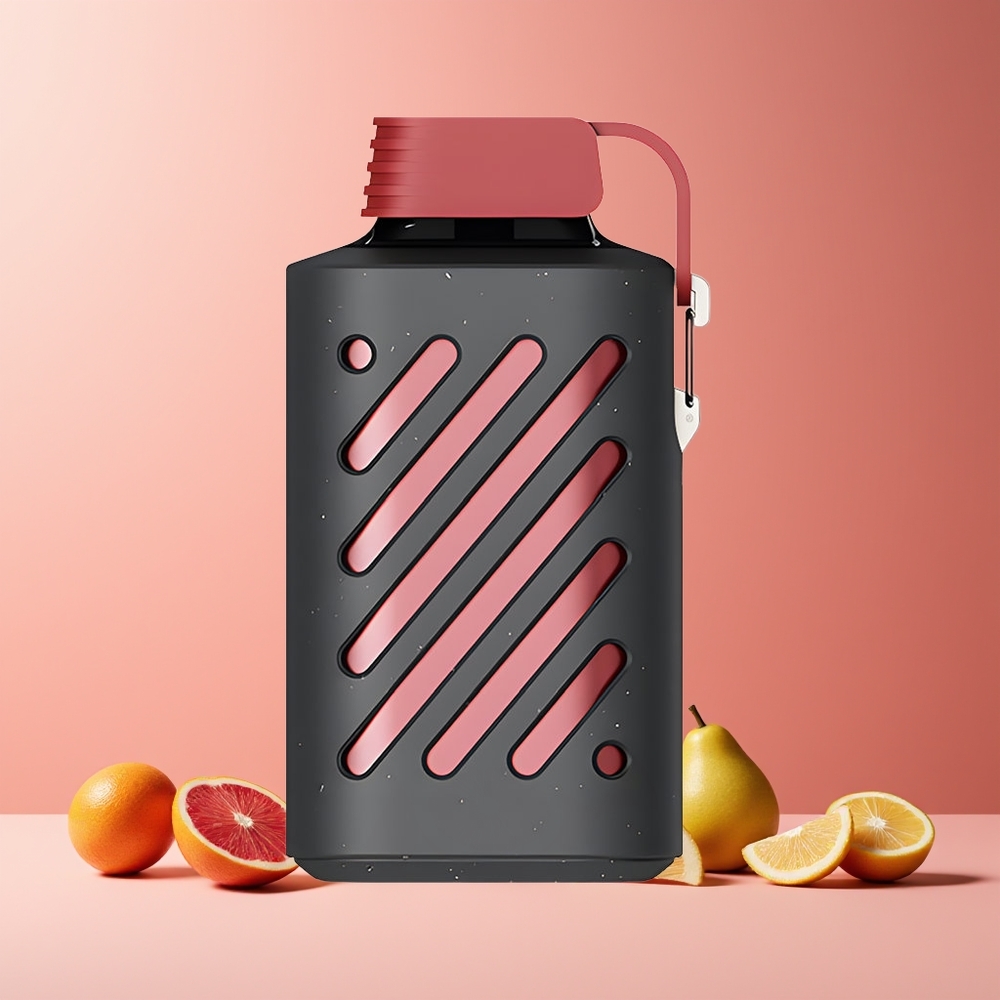 VOZOL GEAR 10000 France grossiste - 10000 Puffs, 30 Saveurs, 20 ml E-liquide, 500mAh, Capacité Élargie, Mojito Rouge