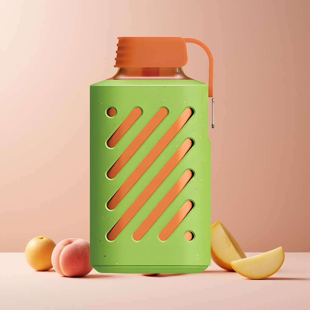 VOZOL GEAR 10000 France grossiste - 10000 Puffs, 30 Saveurs, Capacité de Liquide Élargie, 20 ml, Pêche Mangue Pastèque