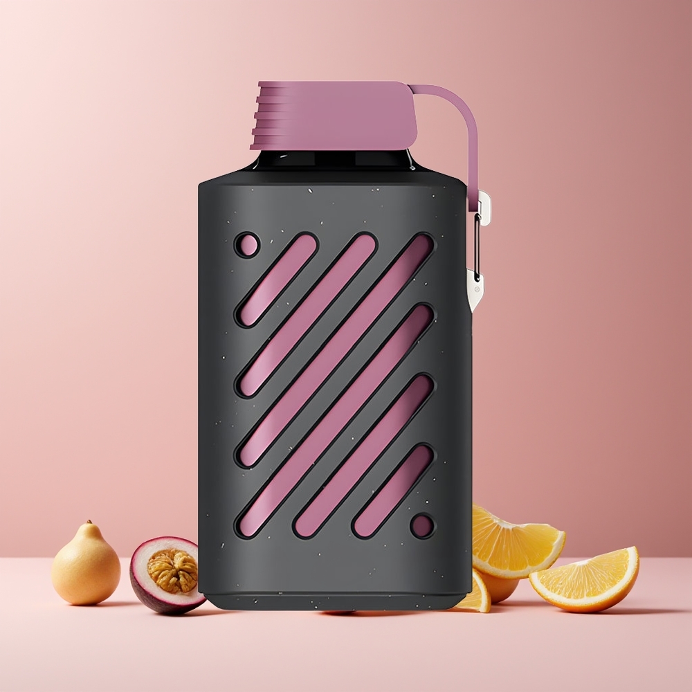VOZOL GEAR 10000 France grossiste - 10000 Puffs, 30 saveurs, 20 ml E-liquide, 500mAh, Coil VAMT Mesh - Fruit de la Passion Framboise Mandarine