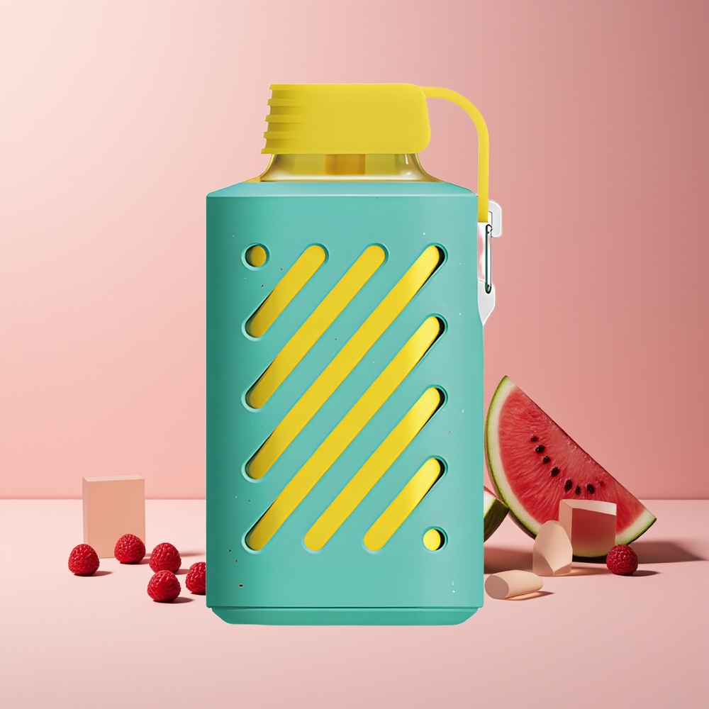 VOZOL GEAR 10000 France grossiste - 10000 Puffs, 30 saveurs, Capacité de liquide élargie, 20 ml, Framboise Pastèque