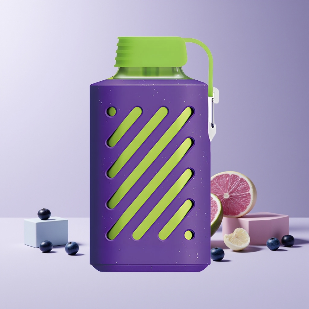 VOZOL GEAR 10000 France grossiste - 10000 Puffs, 30 saveurs, capacité de liquide de 20 ml, Myrtille Glace