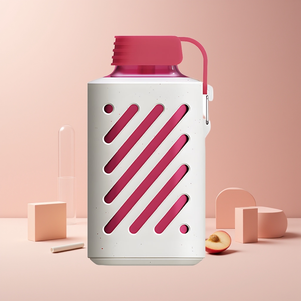 VOZOL GEAR 10000 France grossiste - Pêche Glacée, 10000 Puffs, 20 ml E-liquide, Batterie 500mAh, 65% Matériaux PCR