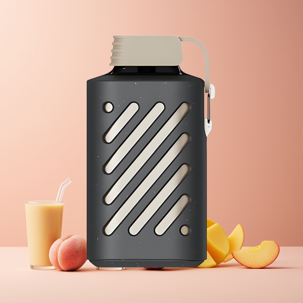 VOZOL GEAR 10000 France grossiste - Pêche Mangue Smoothie - 10000 Puffs, 20 ml E-liquide, 50mg/ml Nicotine, Coil VAMT Mesh