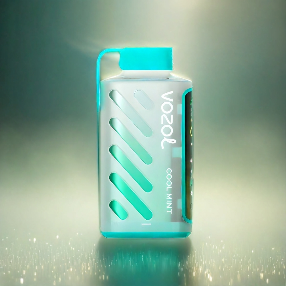 Vozol Gear Power 20000 Puffs France Grosiste Avec Technologie S.I.L.C. Tech, Double Mesh Coil et 20ml de capacité - Menthe Frîche