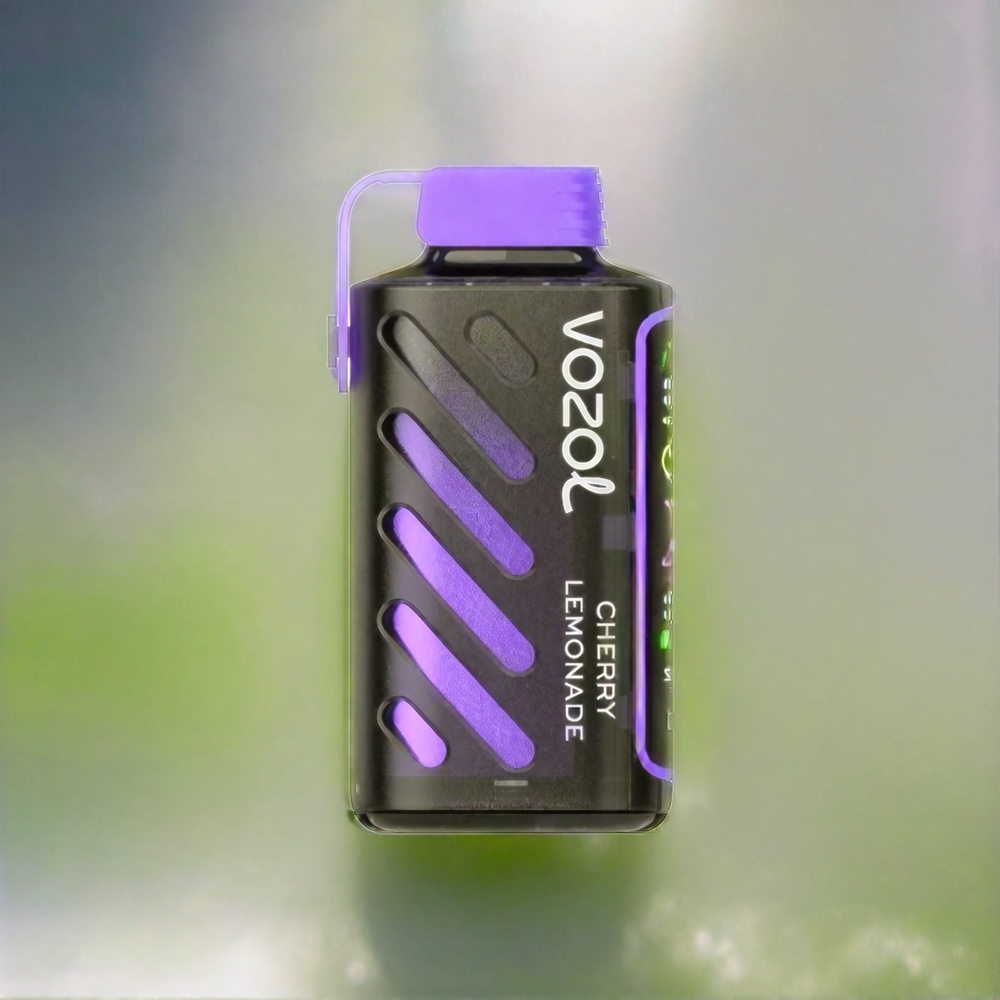 Vozol Gear Power 20000 Puffs France Grosiste Avec Technologie S.I.L.C. Tech, double bobine en mailles et écran en plein écran - Cerise limonade