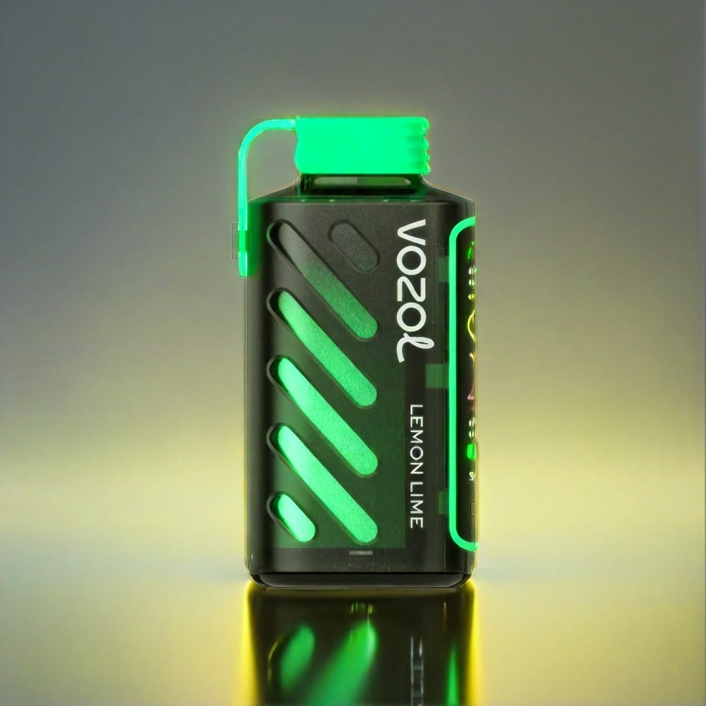 Vozol Gear Power 20000 Puffs France Grosiste Avec Technologie S.I.L.C. Tech et double bobine en mailles, Parfum Citron Vert Lime