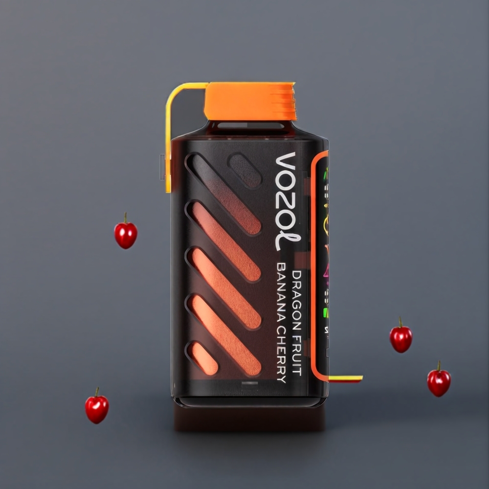 Vozol Gear Power 20000 Puffs France Grosiste - Double Mesh, Écran Plein, 20 ml, Fruit du Dragon Banane Cerise