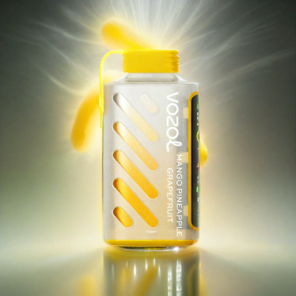 Vozol Gear Power France Grossiste 20000 Puffs mangue ananas pamplemousse Avec S.I.L.C. Tech et double bobine en mailles