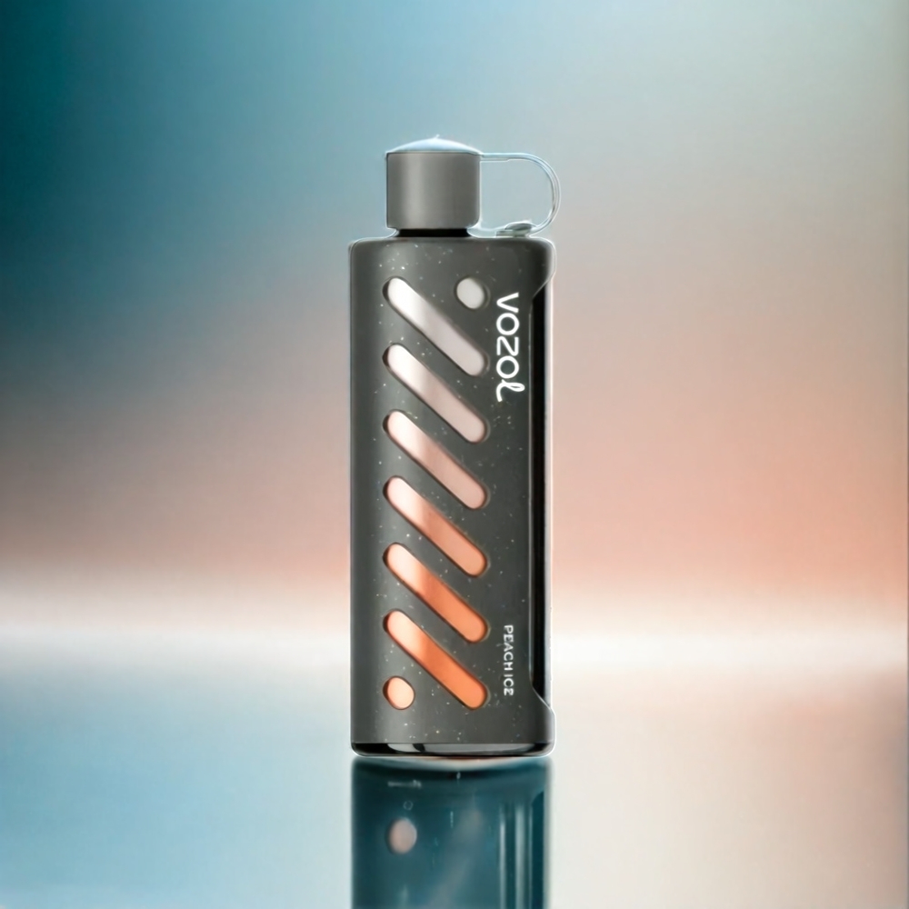 Vozol Gear Shisha 25000 Puffs - 30 Saveurs Délicieus, Double Mesh Double Modes, 1000mAh, France Grosiste - Pêche Glacée