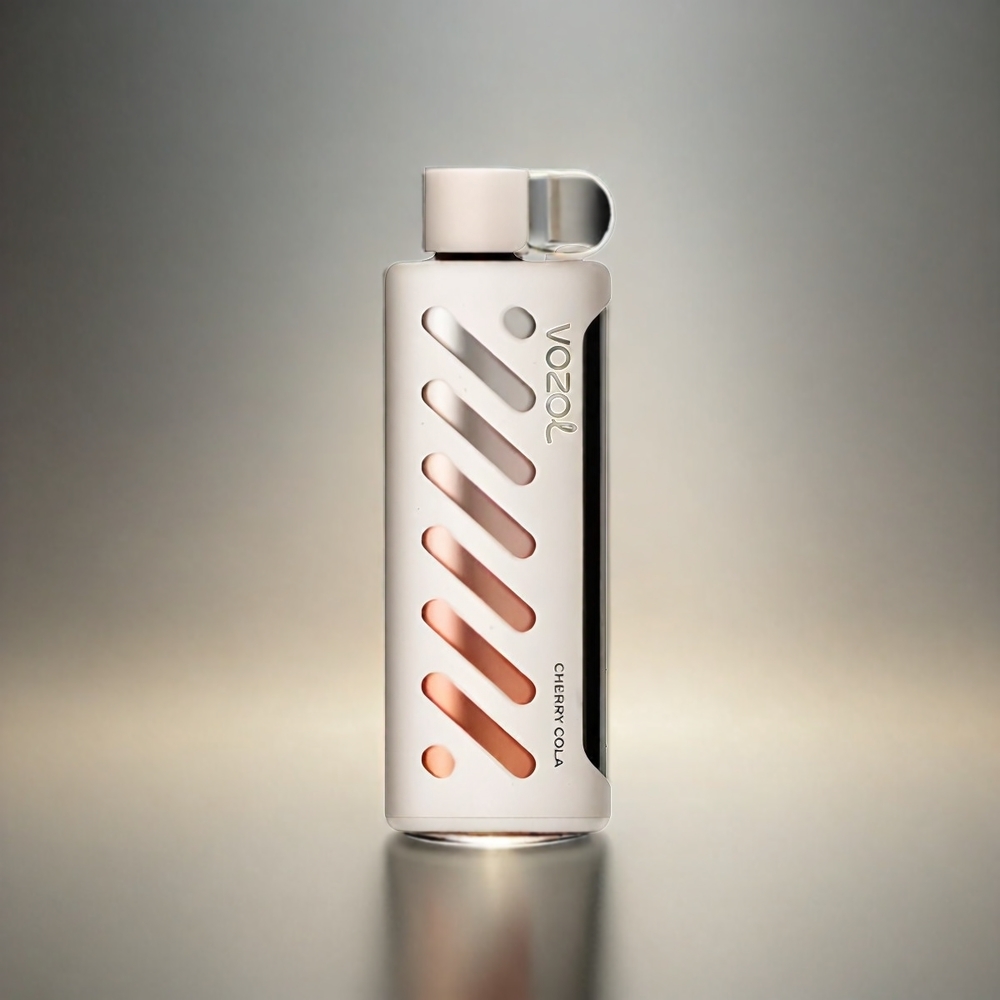 Vozol Gear Shisha 25000 Puffs France Grosiste - 30 Saveurs Délicieus, Double Mesh Double Modes, 1000mAh, Cerise Cola