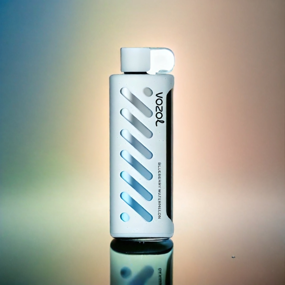 Vozol Gear Shisha 25000 Puffs France Grosiste - 30 Saveurs Délicieus (Myrtille Pastèque) AVEC Technologie S.I.L.C, double mail