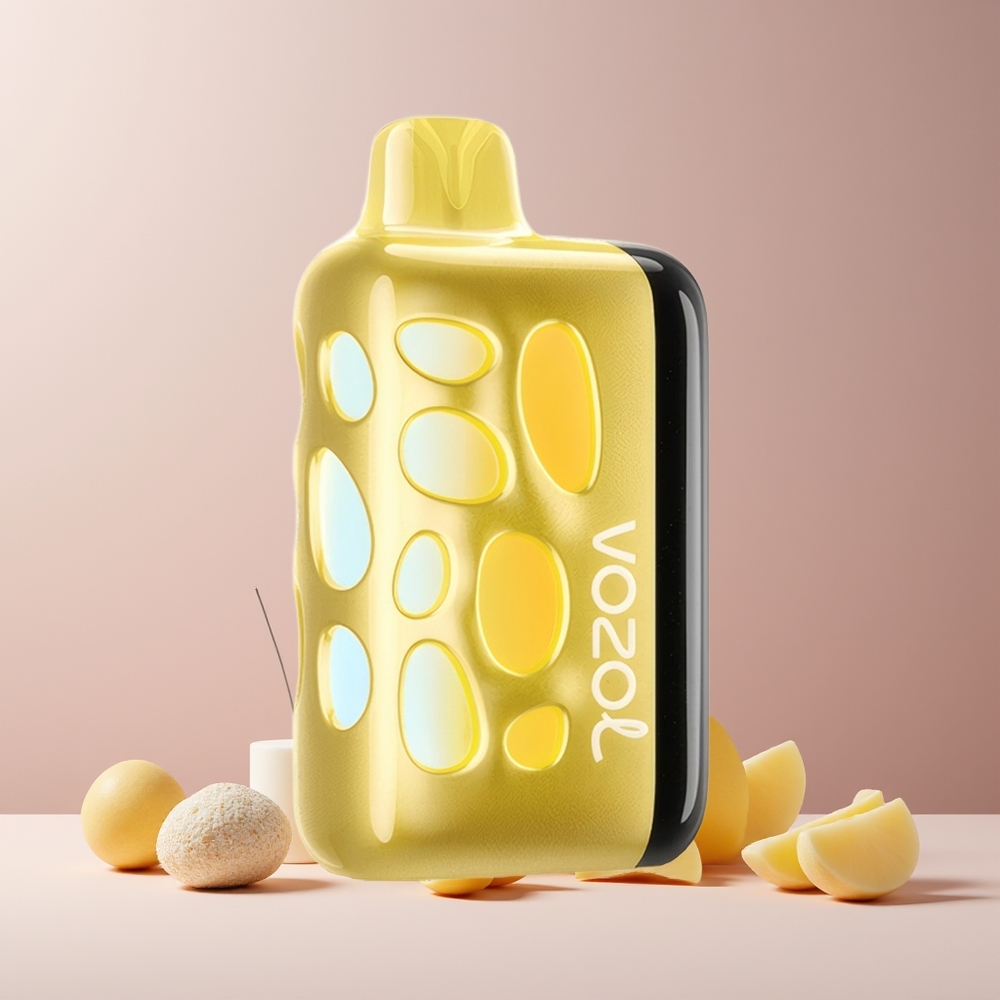 VOZOL RAVE 40000 Disposable Vape France Grossiste - Design Lumineux 270°, Mode Fête Synchronisé, Mangue Glacée