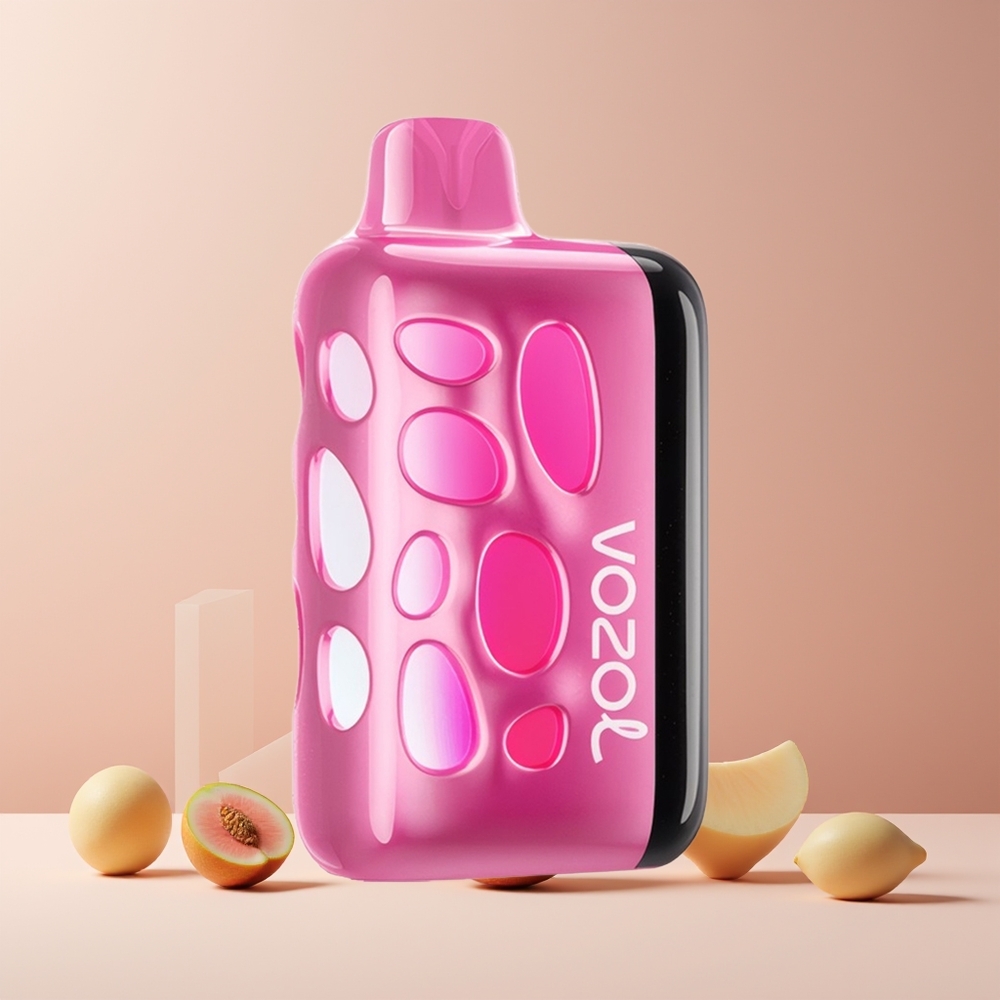 VOZOL RAVE 40000 France Grossiste - Design Lumineux 270° - Mode Fête Synchronisé - Fraise Melon Pêche