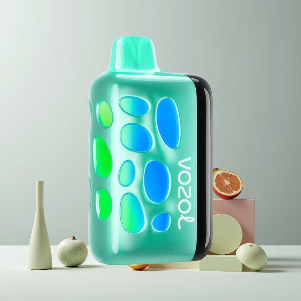 VOZOL RAVE 40000 France grossiste - Design Lumineux 270° - Mode Fête Synchronisé - Menthe Fraîche