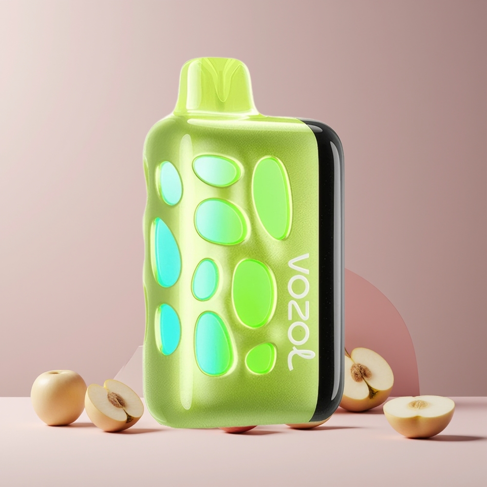 VOZOL RAVE 40000 France grossiste - Double Pomme avec Design Lumineux 270°, Mode Fête Synchronisé et Animation Eclipse