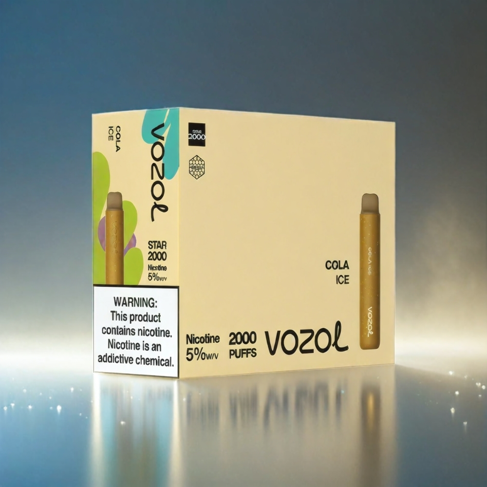 Vozol Star 20000 Puffs France Grosiste - Écran HD Miroir 2,2 