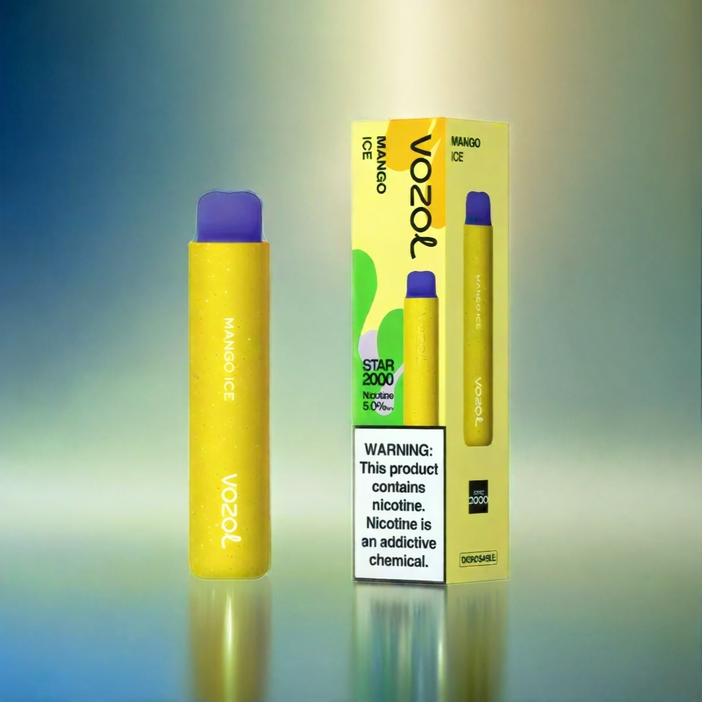Vozol Star 20000 Puffs France Grosiste - Écran HD Miroir 2,2 