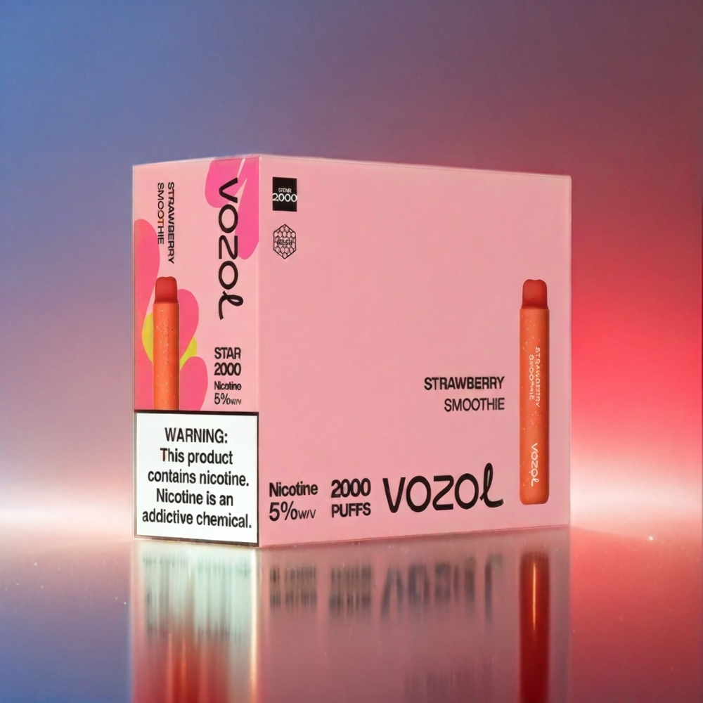 Vozol Star 20000 Puffs France Grosiste - Écran HD Miroir 2,2 