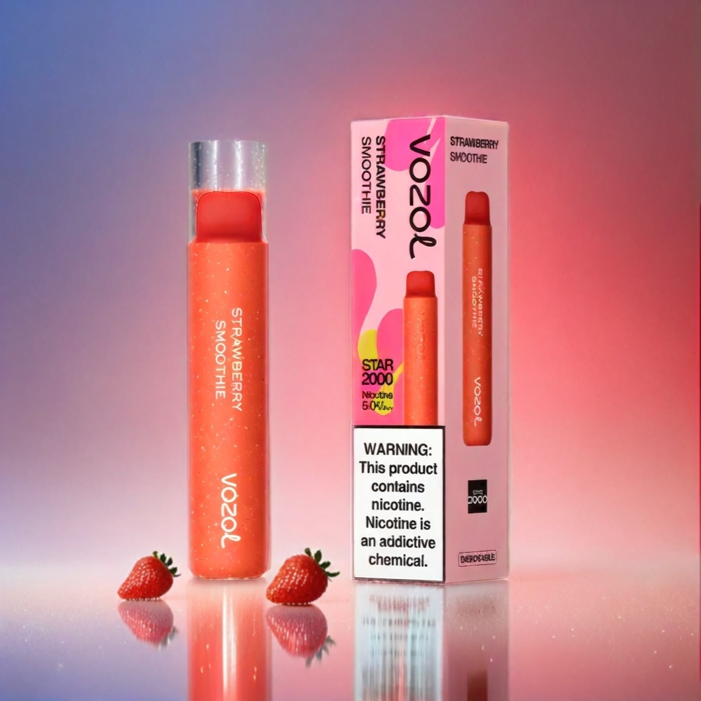 Vozol Star 20000 Puffs France Grosiste - Écran HD Miroir 2,2 