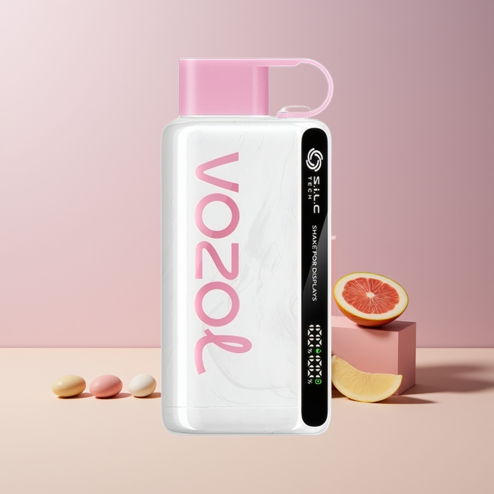 VOZOL STAR 9000/12000 Vape Jetable France Grossiste avec Affichage par Secousse, Technologie S.i.L.C et Charge Rapide 30% - Bonbon Creme Savers