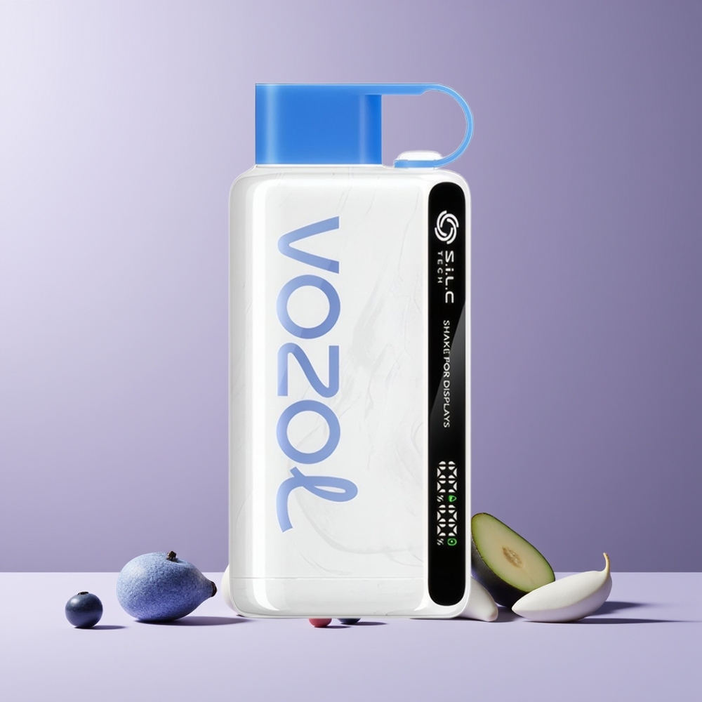 VOZOL STAR 9000/12000 Vape Jetable France Grossiste avec Technologie S.i.L.C, Charge Rapide 30% et Tempête de Myrtille