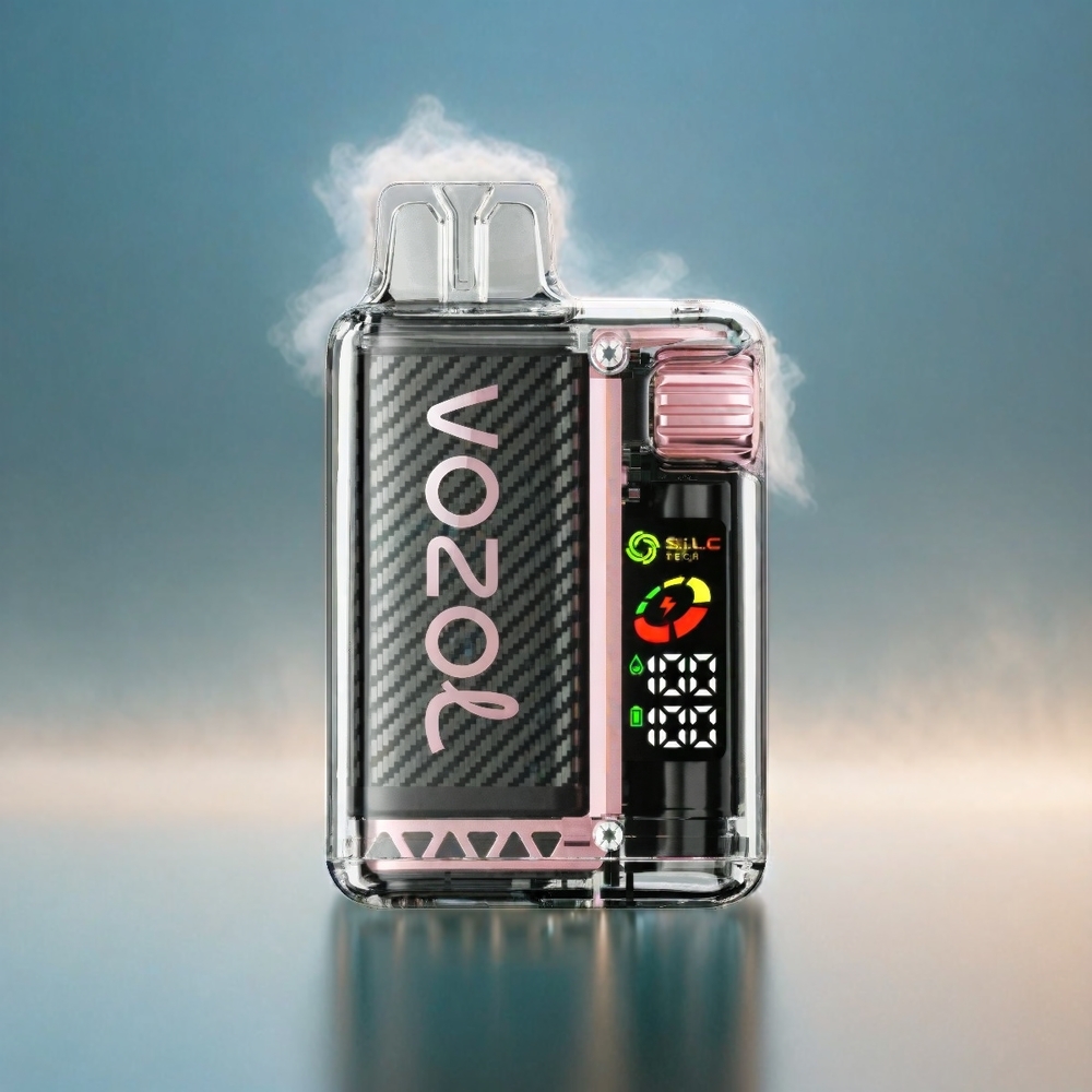 Vozol Vista 20000 Puffs France Grosiste - Écran Oled, 650mAh, Pêche Glacée