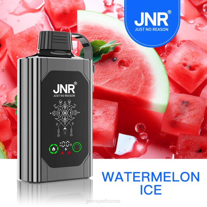 JNR Vape Nicotine Content - JNR SHISHA boîte glace à la pastèque 8BB483