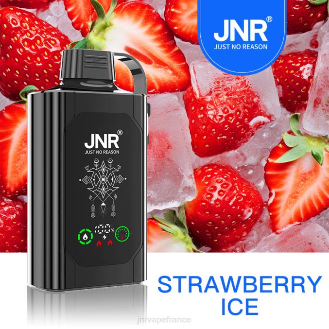 JNR Vapes Website - JNR SHISHA boîte glace à la fraise 8BB480