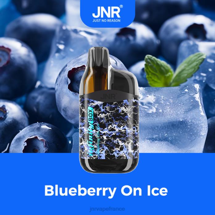 JNR Vapes Website - myrtille sur glace boîte à JNR Infinity 0F2Z78