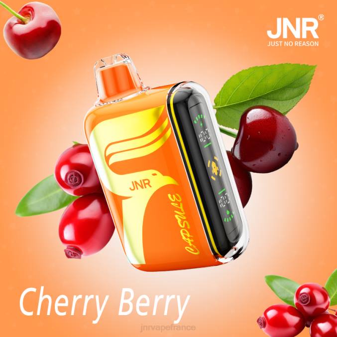 JNR Vape Nicotine Content - JNR capsule cerise-baie 8BB461