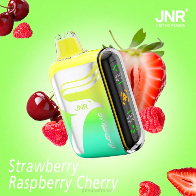 JNR Vapes Website - JNR capsule fraise framboise cerise 8BB469