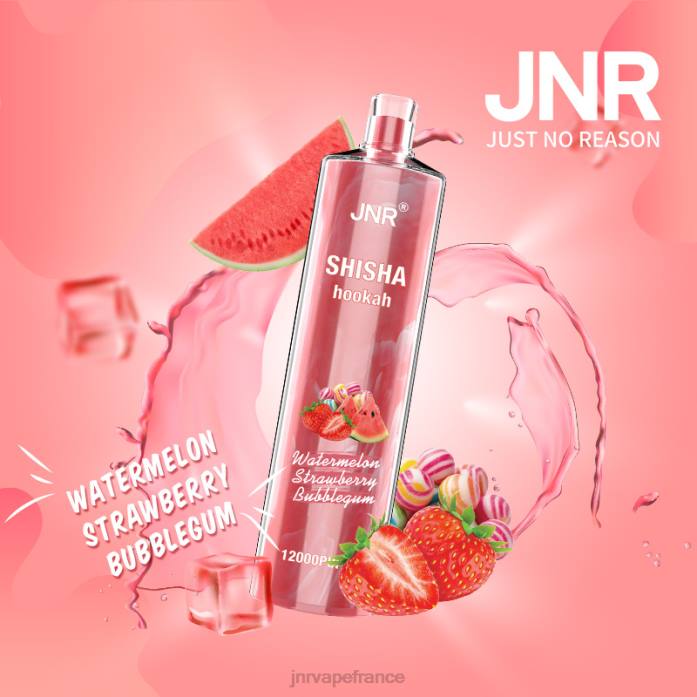 JNR Vape Paris - bubblegum pastèque fraise chicha junior 0F2Z184