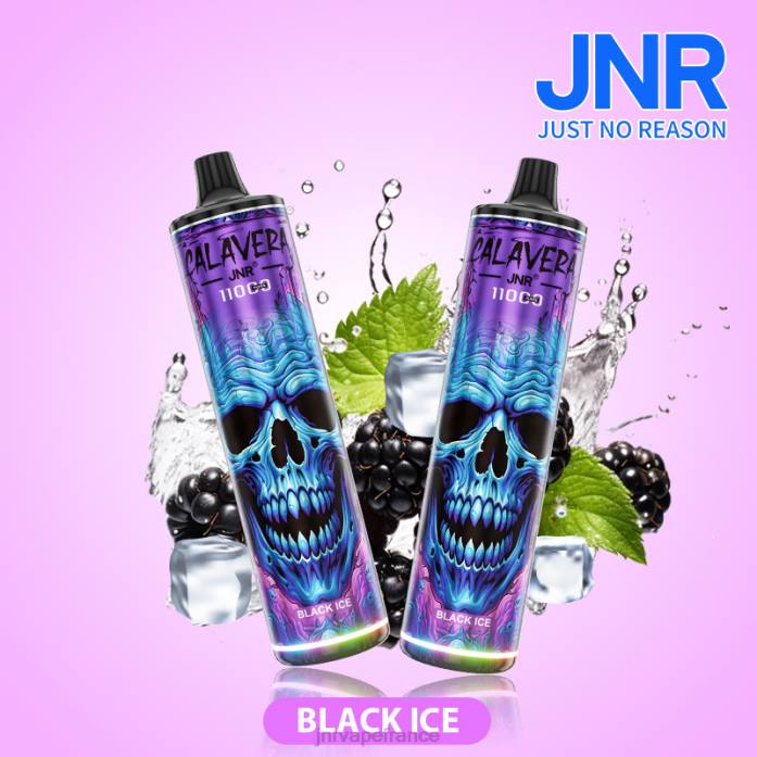 JNR Vape Shop - glace noir jnr calavera 0F2Z307