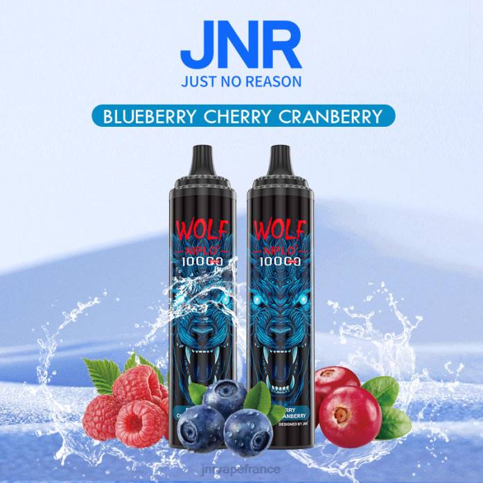 JNR Vape Flavours - myrtille cerise canneberge jnr loup niplo 0F2Z359