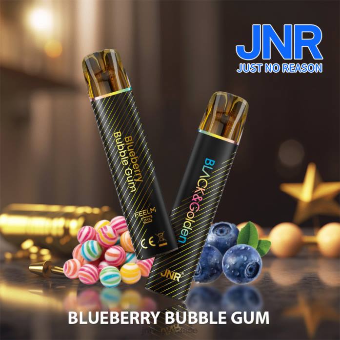 JNR Vape France - bubble-gum aux myrtilles jnr noir et doré 0F2Z273