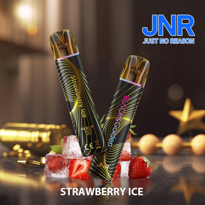 JNR Vape France - glace à la fraise jnr noir et doré 0F2Z283