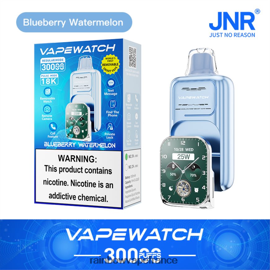 JNR Vape Paris - JNR montre vape pastèque aux bleuets V6L2044