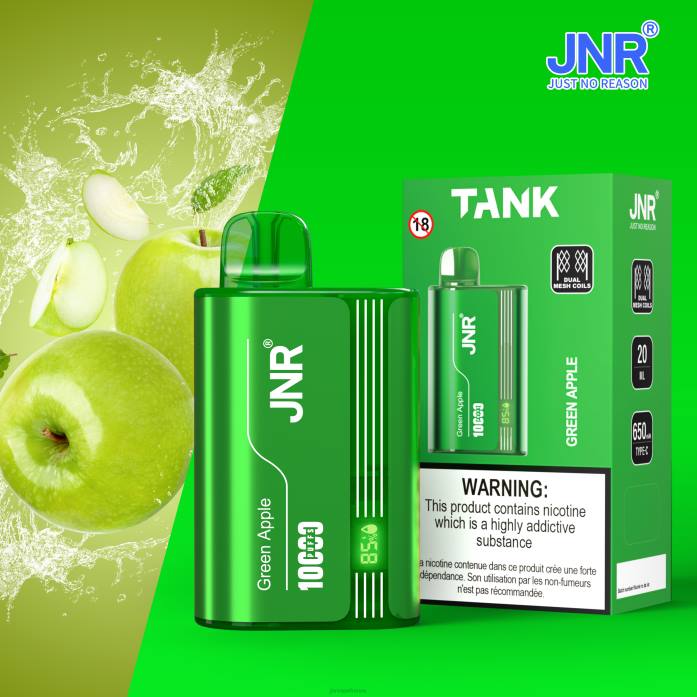 JNR Vape Flavours - pomme verte réservoir junior 0F2Z29